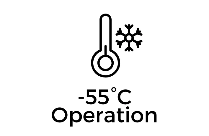 -55℃低温运行
